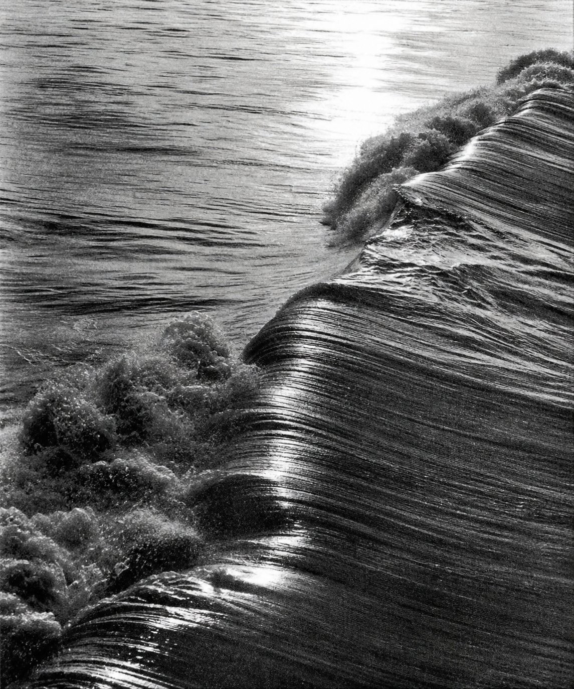 A breaking wave