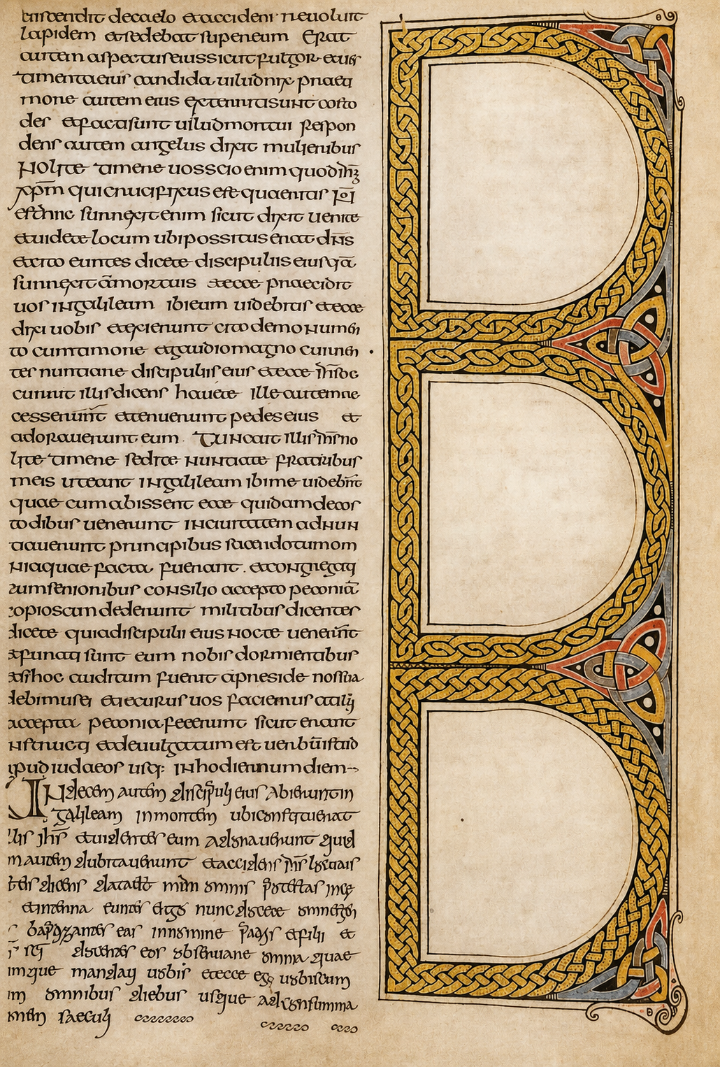 7th-century Christian illuminated manusc