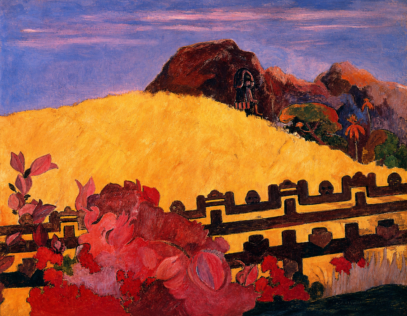 Parahi te Marae, The Sacred Mountain, Paul Gauguin