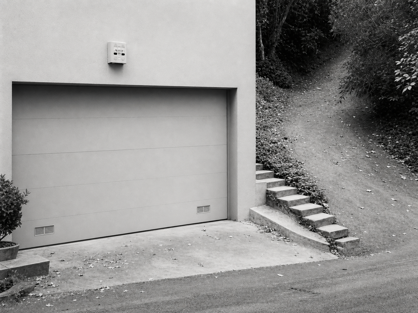 Friendly edge to a house