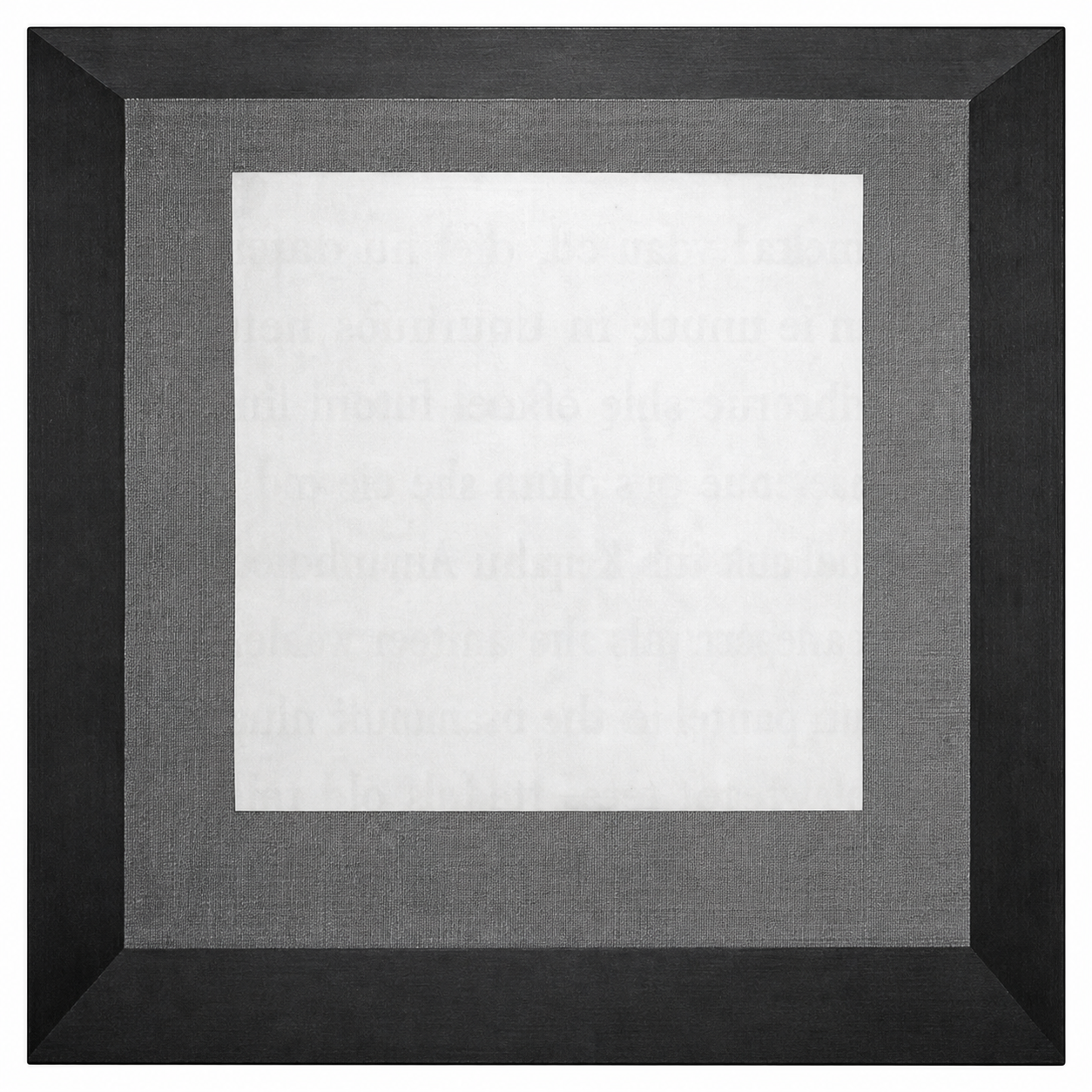 Josef Albers painting -- almost without levels of scale