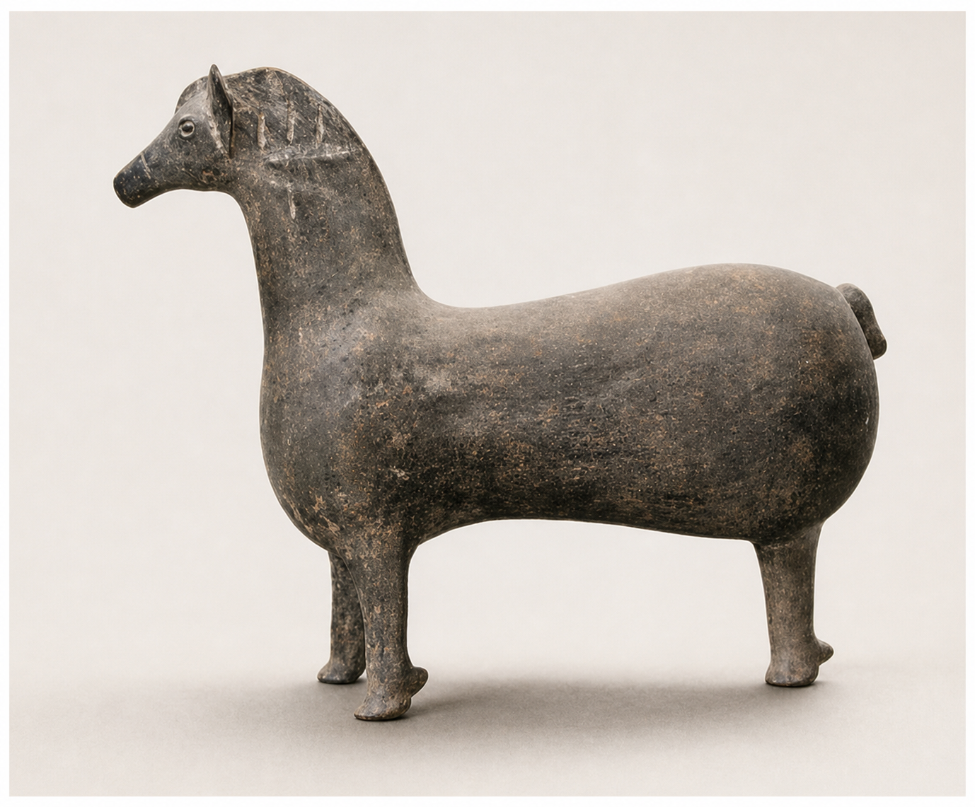 A most beautiful chain of levels in a pottery horse