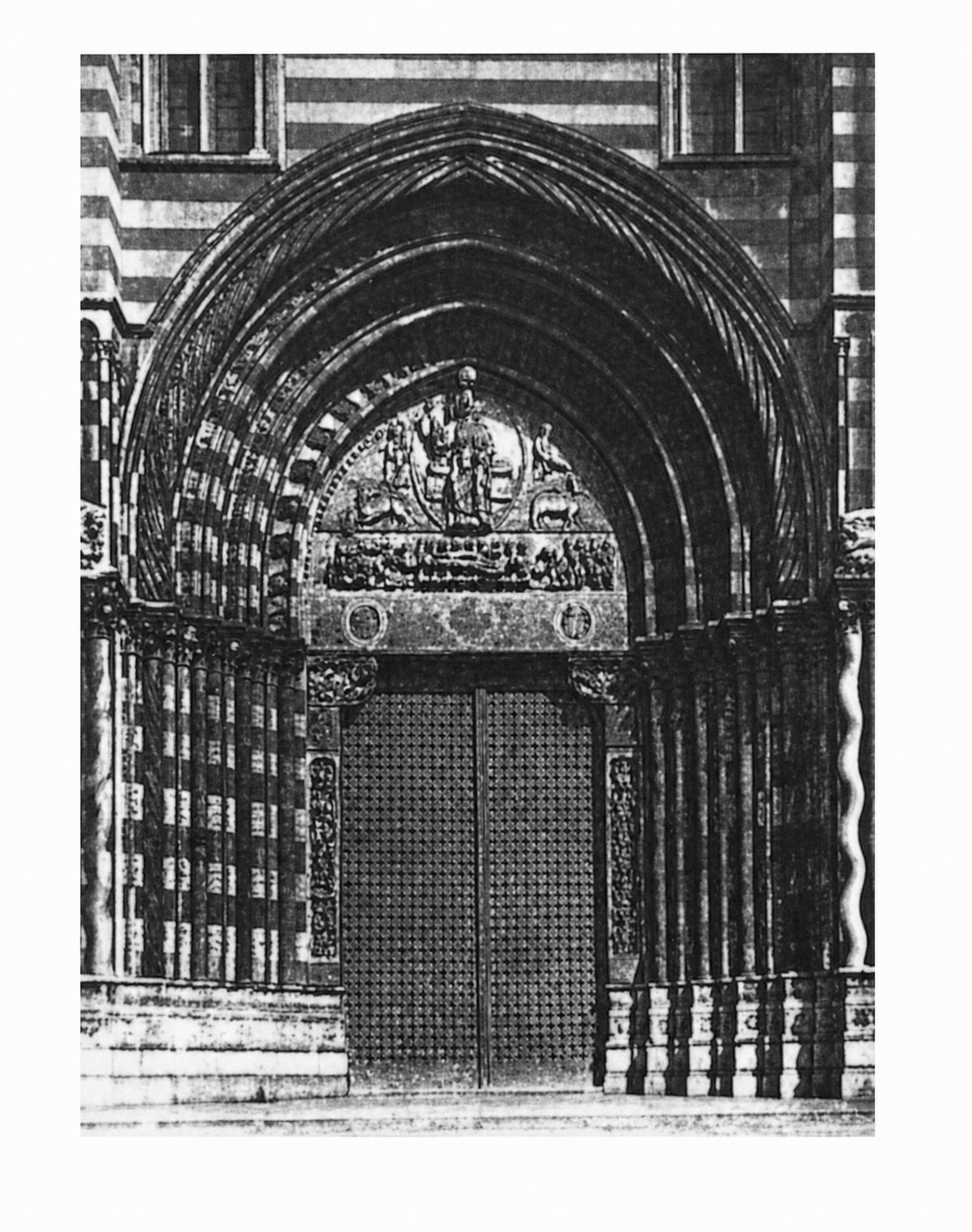 Figure C: Gothic door with its surround