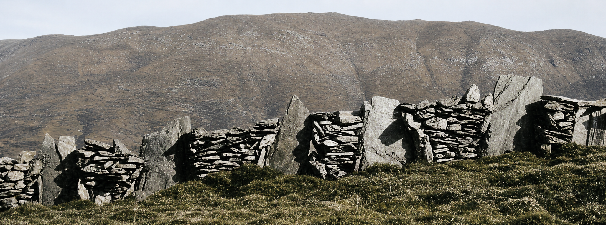 Stones in a field-stone wall