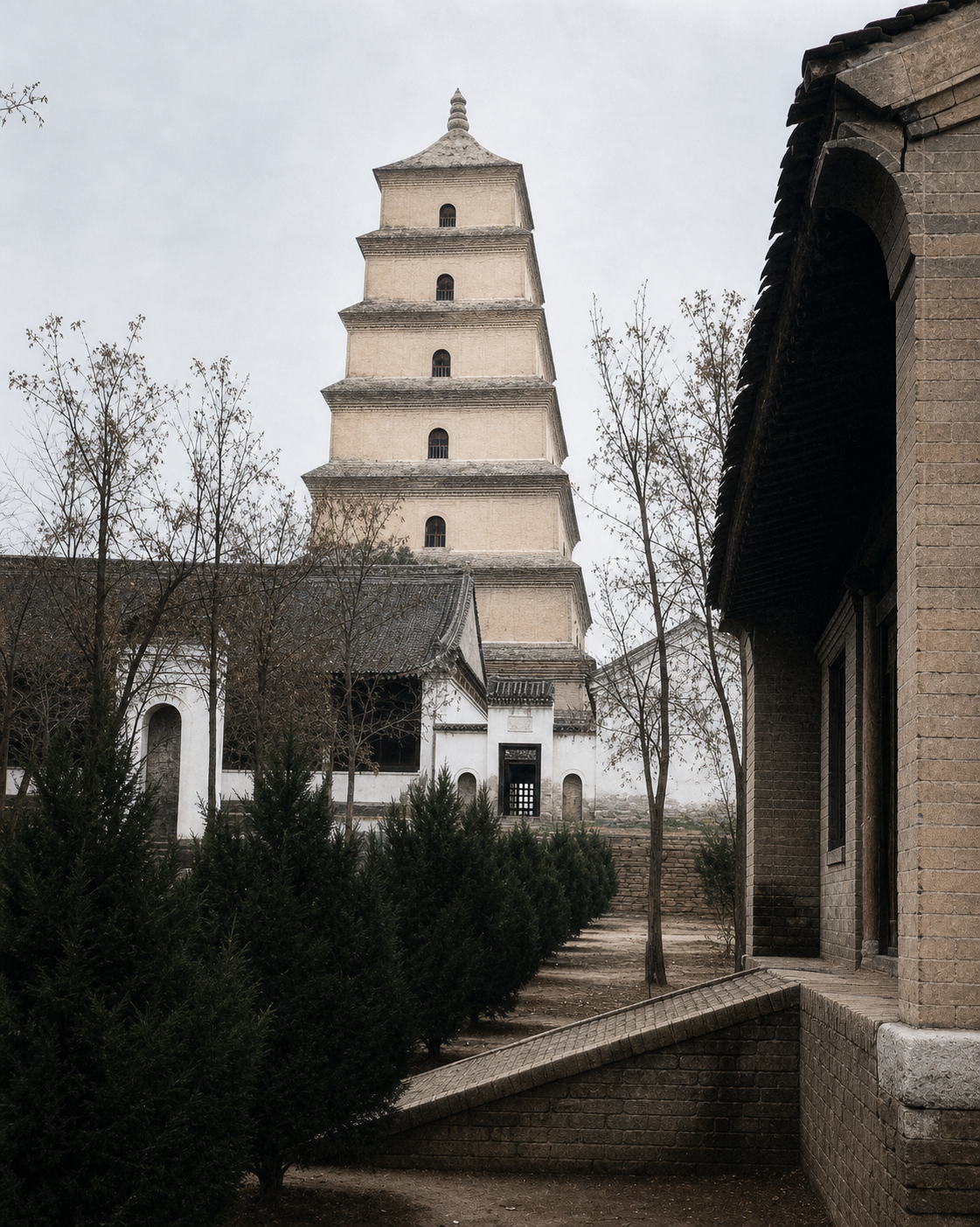 Not-separateness: the Tower of the Wild Goose - u