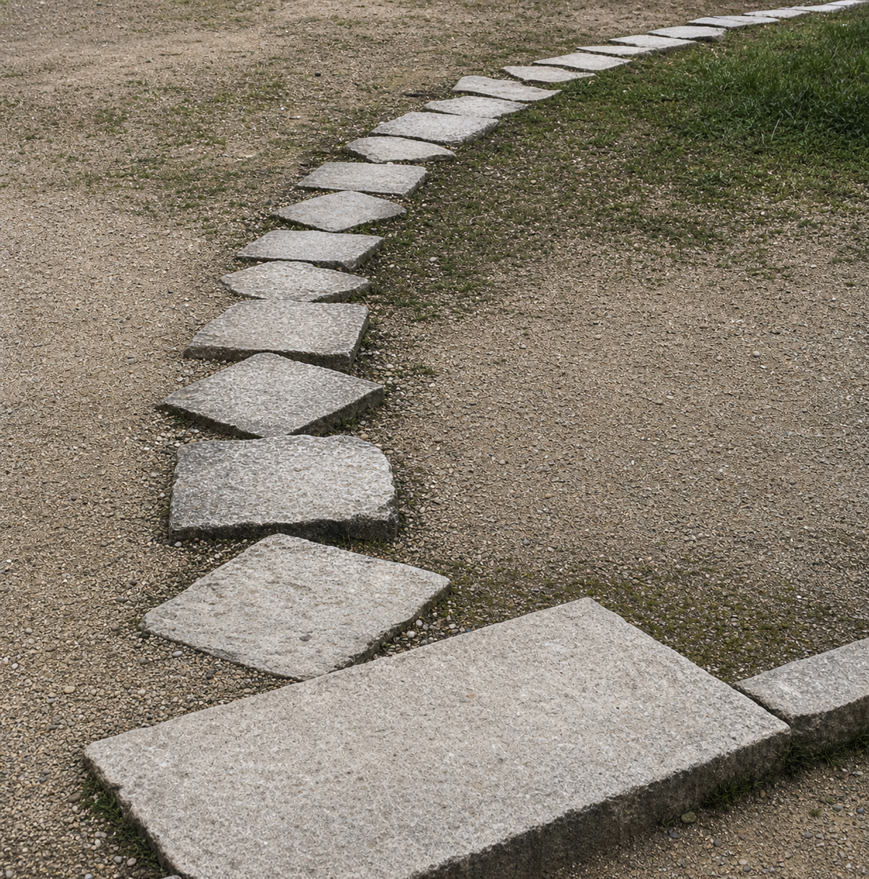 A path which is connected to the earth