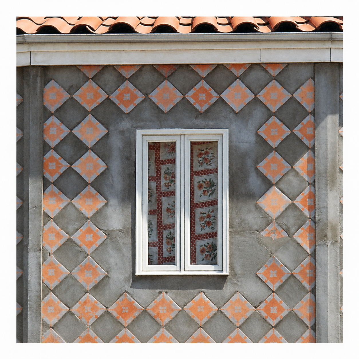 Window of the Julian Street Inn, as finally built. The life is as great as we could make it, from among the options we examined.