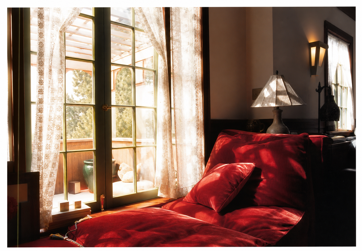 Living room of the Sullivan House, Christopher Alexander with David Soffa, 1990-94
